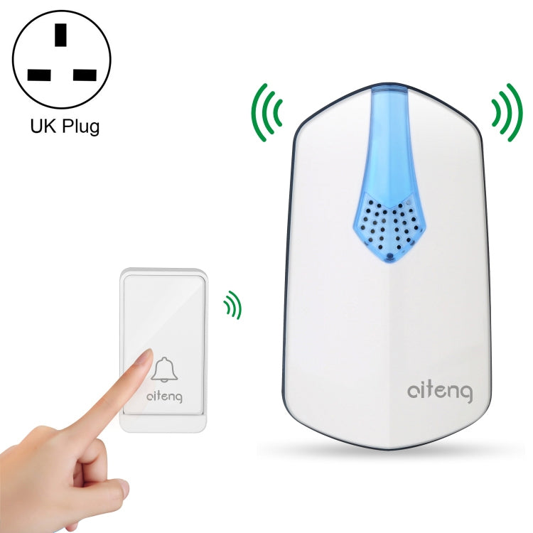 AITENG V026J Wireless Batteryless WIFI Doorbell, EU Plug, WD0045A, WD0045B, WD0045C AITENG V026J Wireless Batteryless WIFI Doorbell, EU Plug, WD0045A, WD0045B, WD0045C